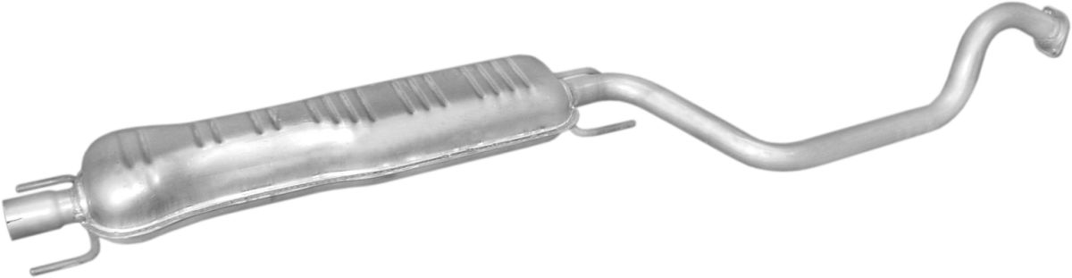 Silenciador central 4MAX 0219-01-17611 para Opel Zafira A
