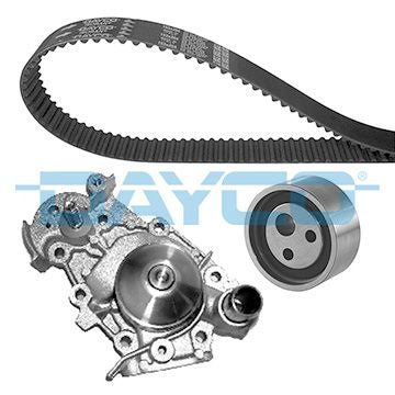 Kit de bomba de agua y correa de distribución DAYCO KTBWP1740 para Renault Clio I