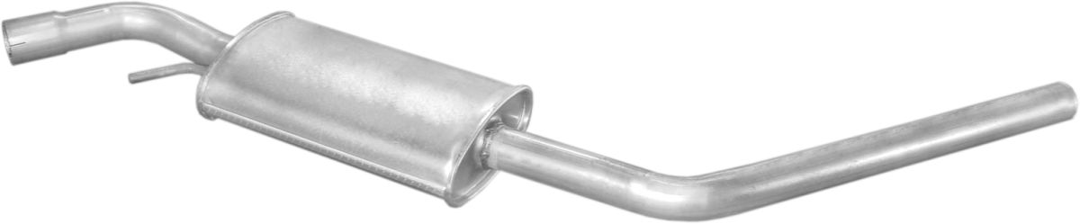 Silenciador central 4MAX 0219-01-30238 para Volkswagen Transporter T4