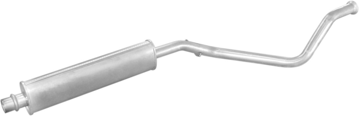 Silenciador central 4MAX 0219-01-19220 para Citroen C4