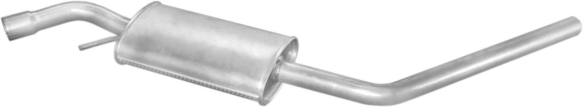 Silenciador central 4MAX 0219-01-30236 para Volkswagen Transporter T4