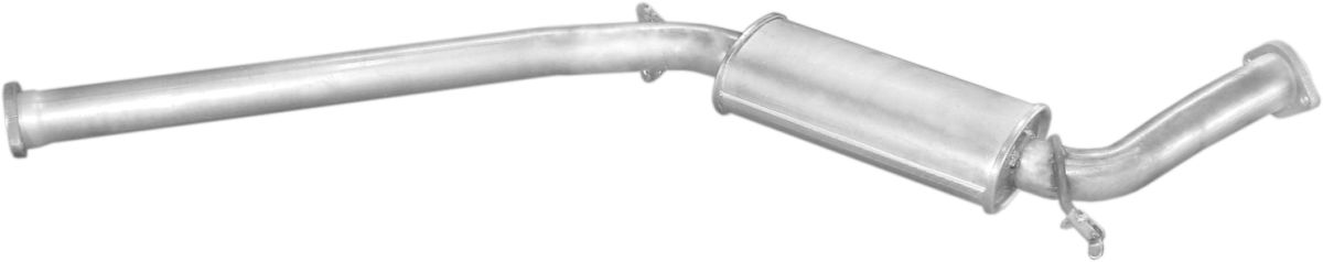 Silenciador central 4MAX 0219-01-03238 para Lancia Kappa 2.0/2.4/2.4D