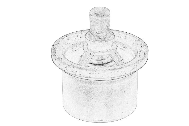 Termostato de refrigerante OE JOHN DEERE RE554015-JD para John Deere 6140 M