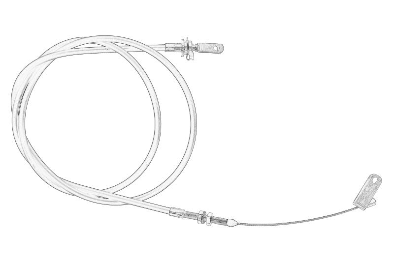 Cable de acelerador OE CLAAS 0022362940