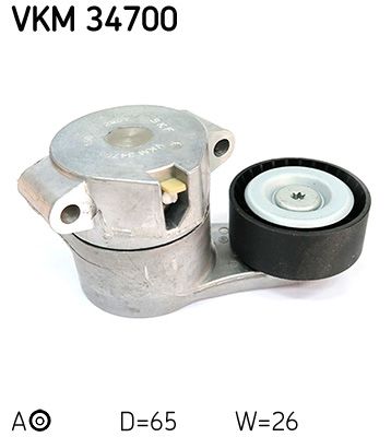Palanca tensora de correa multicanal SKF VKM 34700 para Ford Transit