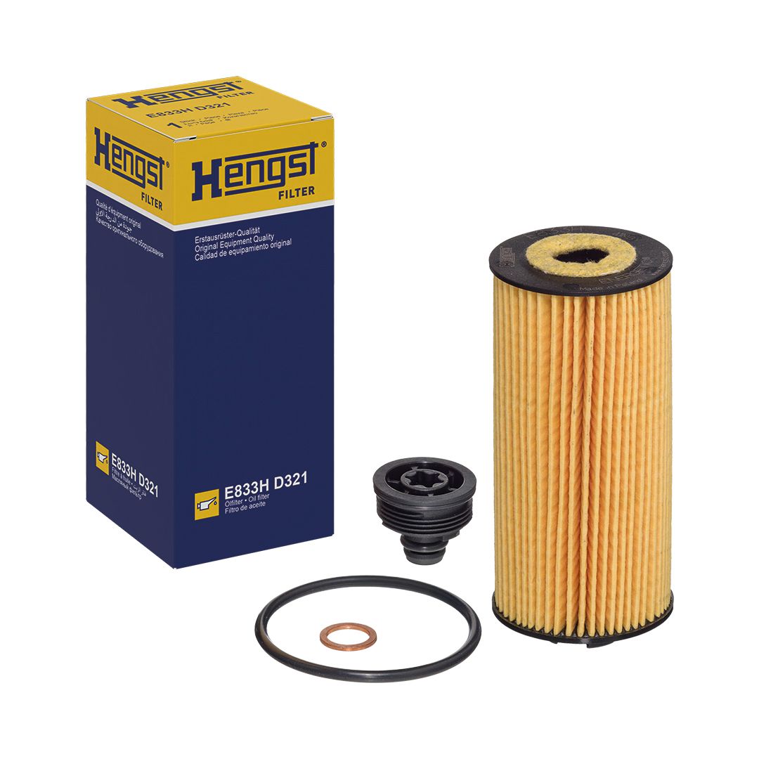 Filtro de aceite HENGST E833H D321 para BMW Serie 1 (F70) 2024-