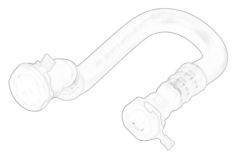 Tubería del radiador de aceite OE BMW 17 22 8 518 984 para BMW Serie 5 Gran Turismo (F07) 2009-2017