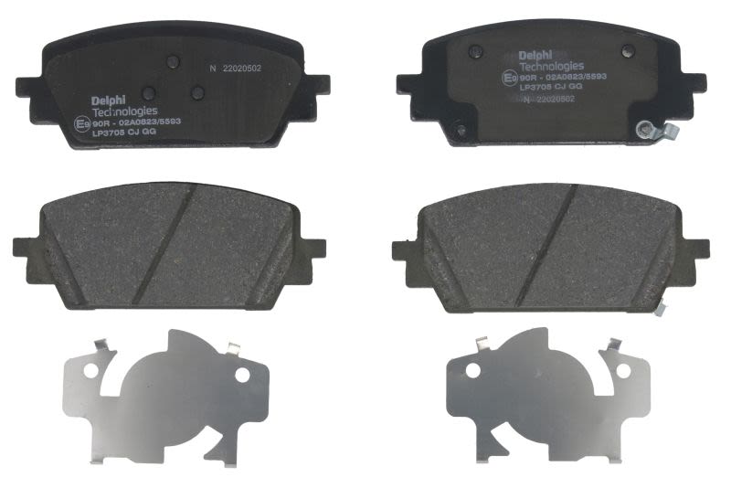 Pastillas de freno de disco DELPHI LP3705 para KIA Sorento IV 1.6H/2.2D/2.5