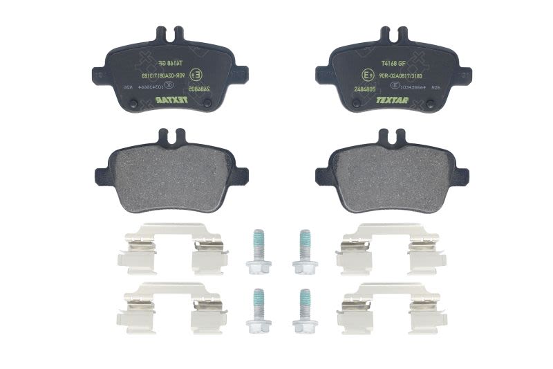 Pastillas de freno de disco TEXTAR 2484805 para Mercedes-Benz Clase A (W176) 2012-2018