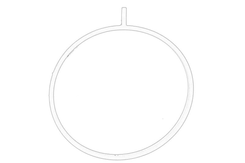 Empaquetadura de cuerpo de aceleración OE RENAULT 16 17 574 36R para Renault Clio V
