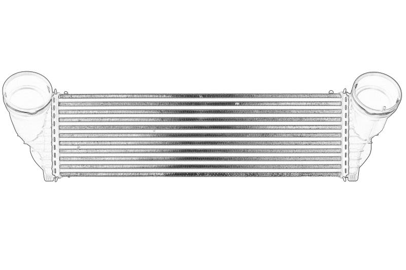 Enfriador de aire de carga (intercooler) OE BMW 17 51 8 570 448