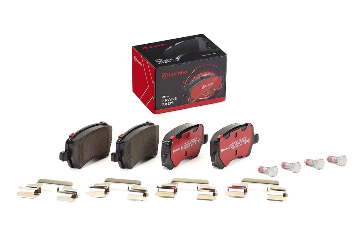 Pastillas de freno de disco BREMBO P 86 021X para Volvo S60 II