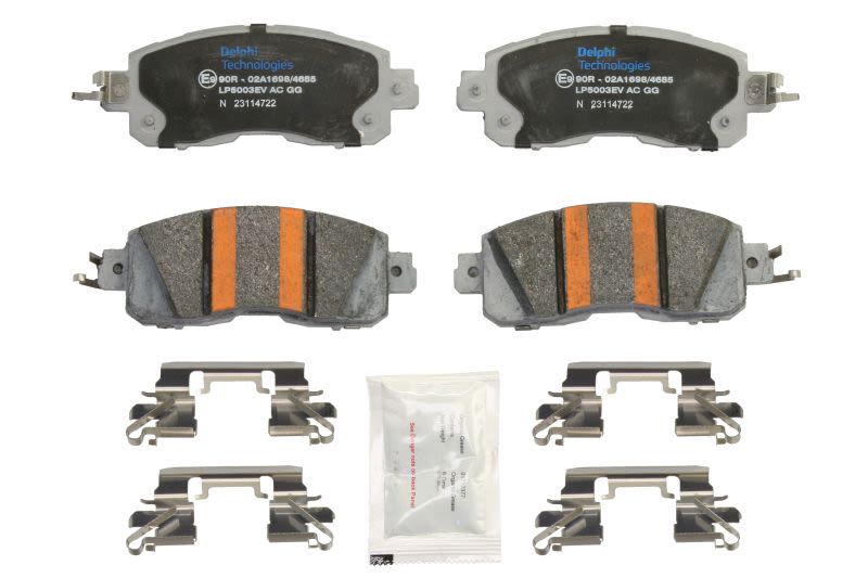 Pastillas de freno de disco DELPHI LP5003EV para Nissan Leaf