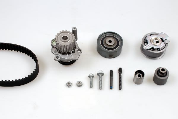 Kit de bomba de agua y correa de distribución HEPU PK05691 para Audi A3