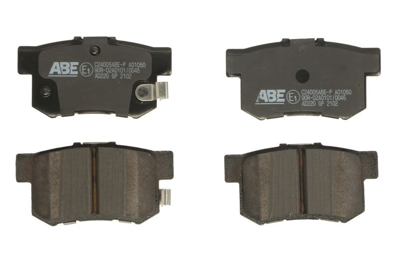 Pastillas de freno de disco ABE C24005ABE-P para Honda City IV