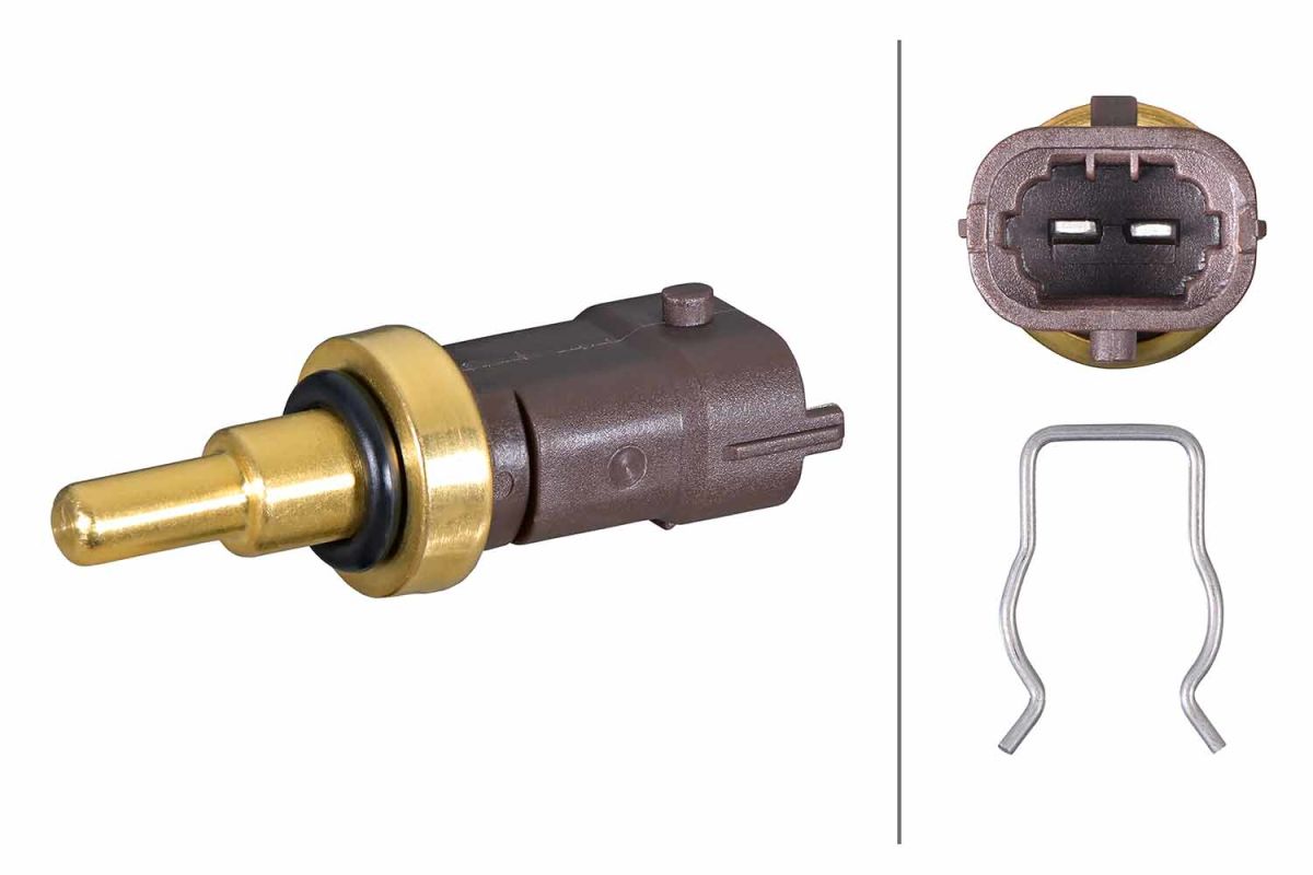 Sensor de temperatura de refrigerante HELLA 6PT 358 385-431 para Fiat 500