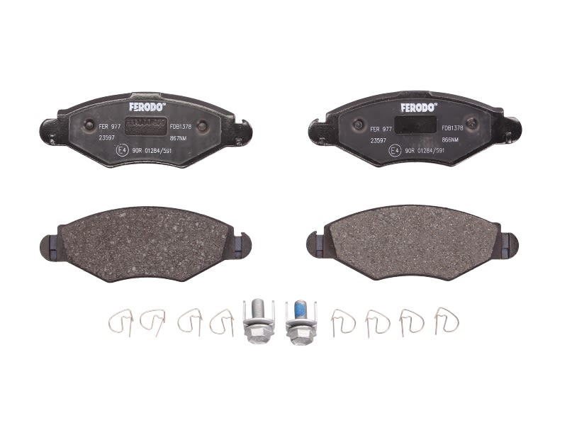 Pastillas de freno de disco FERODO FDB1378 para Nissan Kubist