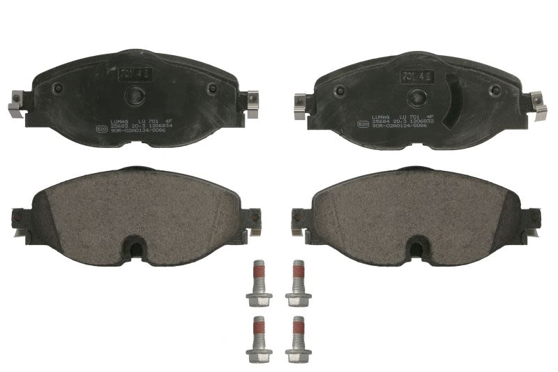 Pastillas de freno de disco BRECK 25683 00 701 10 para Audi A3
