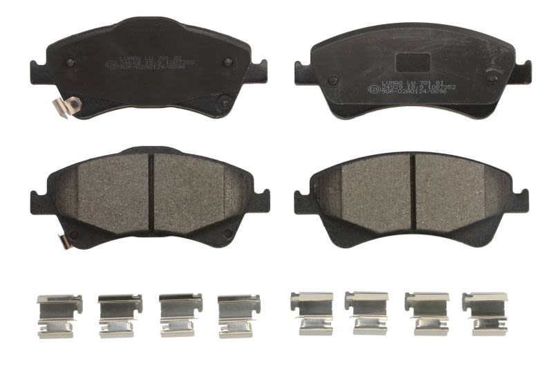 Pastillas de freno de disco BRECK 24668 00 701 00 para Toyota Coroll