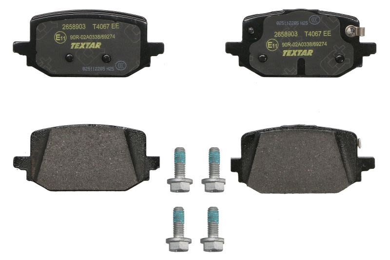 Pastillas de freno de disco TEXTAR 2658903 para Renault Austral