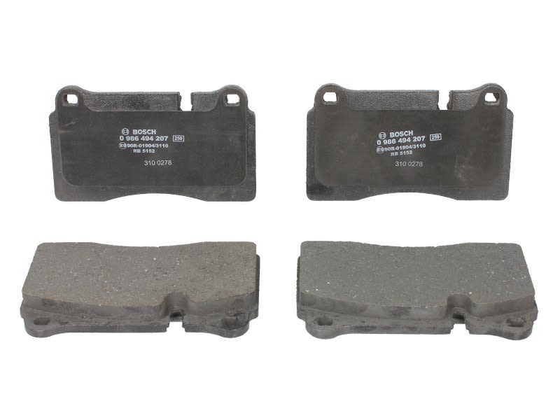 Pastillas de freno de disco BOSCH 0 986 494 207 para Audi A3