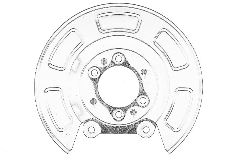 Tapa de tambor de freno OE HYUNDAI 583901P600 para Hyundai I20 I