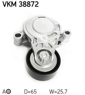 Palanca tensora de correa multicanal SKF VKM 38872 para BMW Serie 1 (F40) 2019-