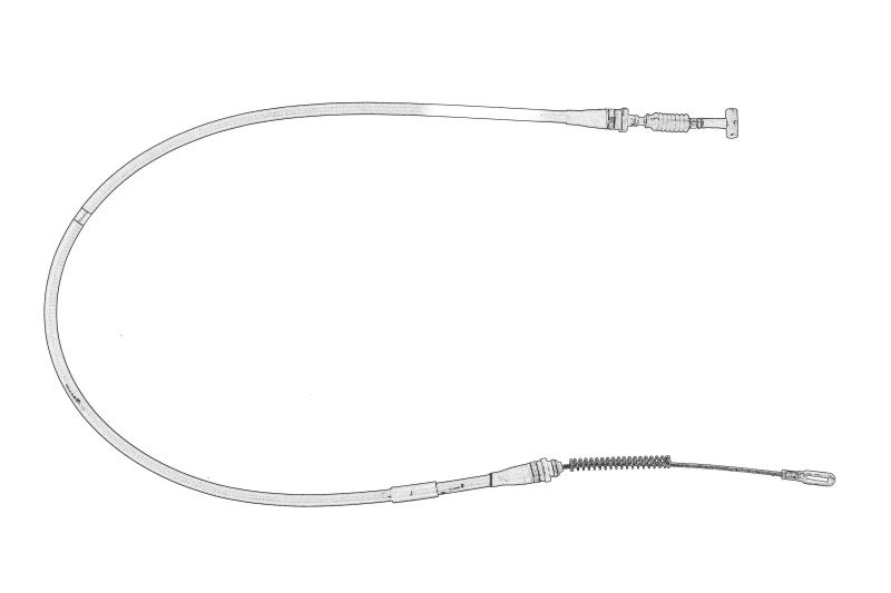 Cable de freno de estacionamiento OE IVECO 5803037979 para Iveco Daily IV