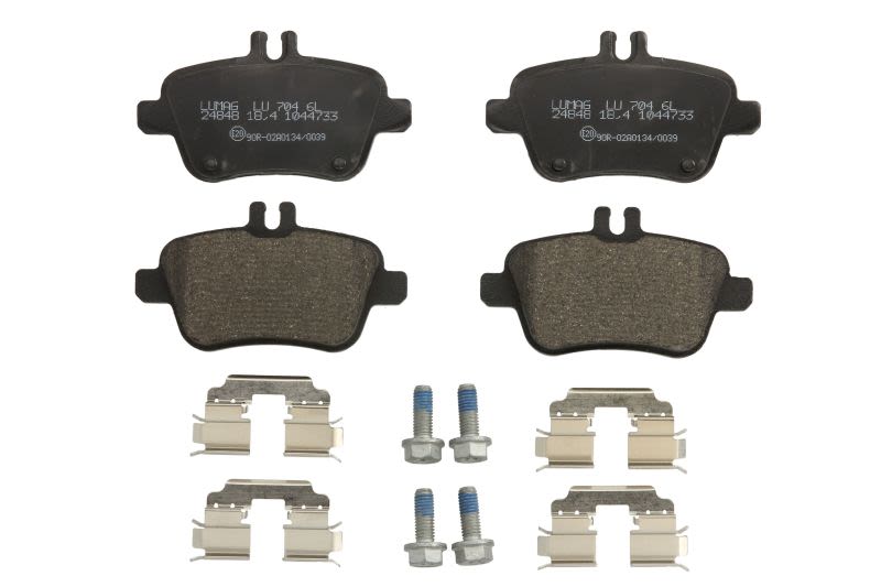 Pastillas de freno de disco BRECK 24848 00 704 00 para Mercedes-Benz Clase A (W176) 2012-2018