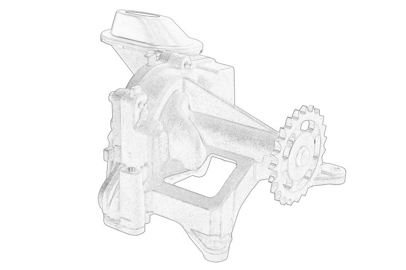 Bomba de aceite OE PEUGEOT 1001F8 para Citroen C4 II