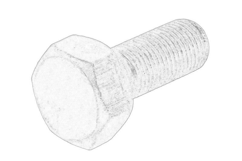Perno de rueda OE AGCO 906863M1-MF para Allis B
