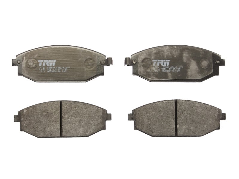 Pastillas de freno de disco TRW GDB3232 para Hyundai Galloper I