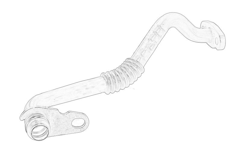 Manguera de admisión de aire OE FORD 1327534 para Ford Transit