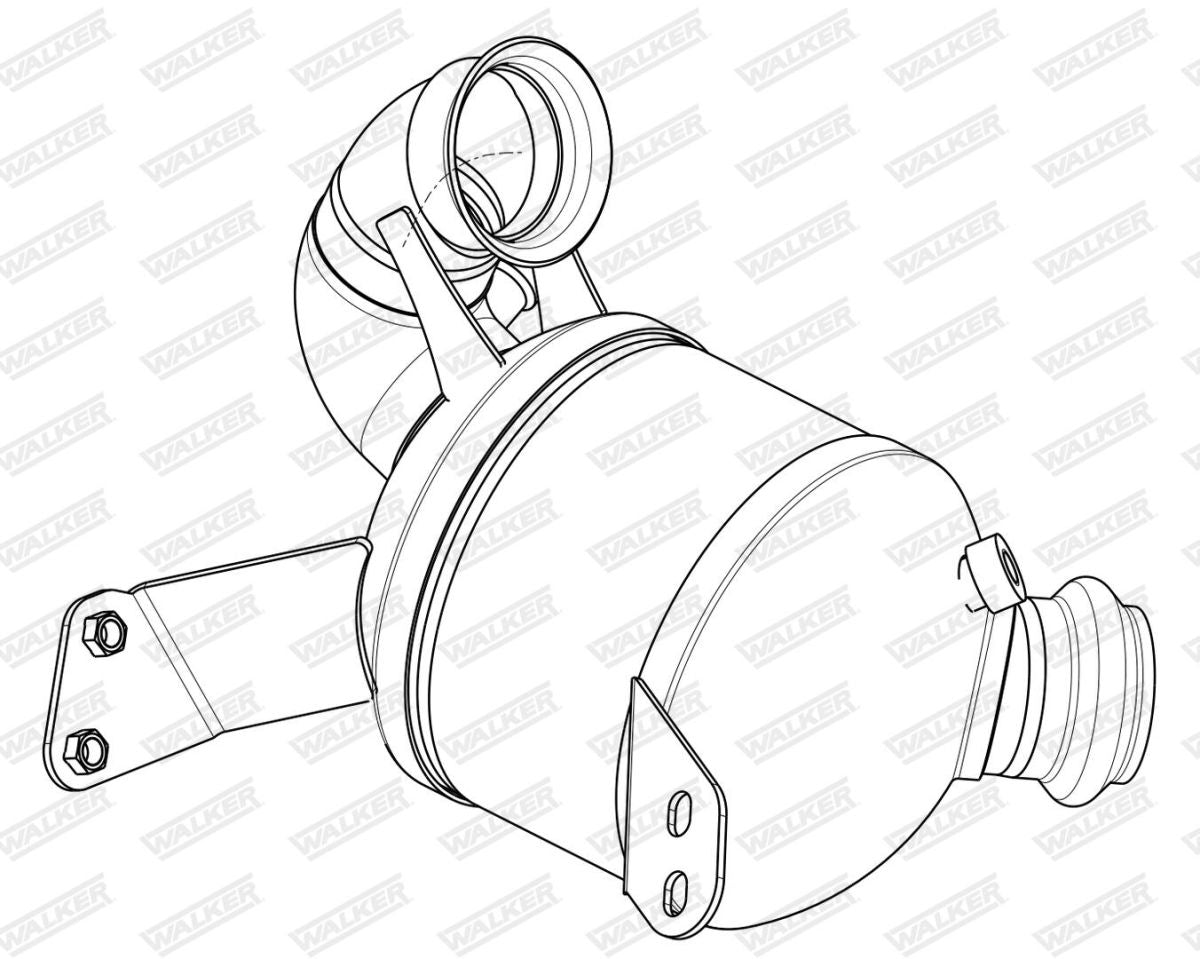 Catalizador WALKER 28920 para Peugeot Boxe