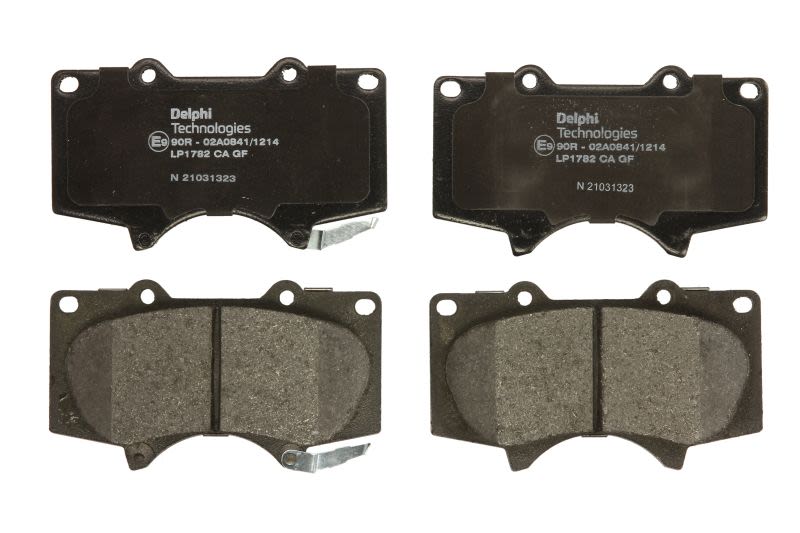 Pastillas de freno de disco DELPHI LP1782 para Toyota Hilux VII