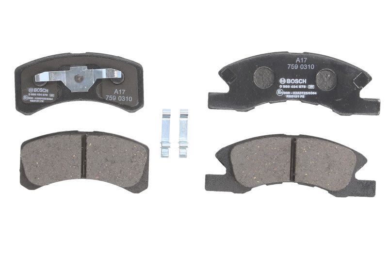 Pastillas de freno de disco BOSCH 0 986 494 878 para Mitsubishi Mirage / Space Star VI