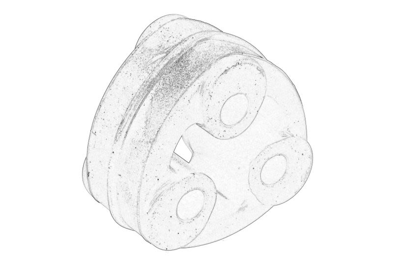 Soporte de escape OE ISUZU ISU8981244700 para Isuzu D-Max II 4JK1E5S-L/4JK-1E5-TC/RZ4E-TC