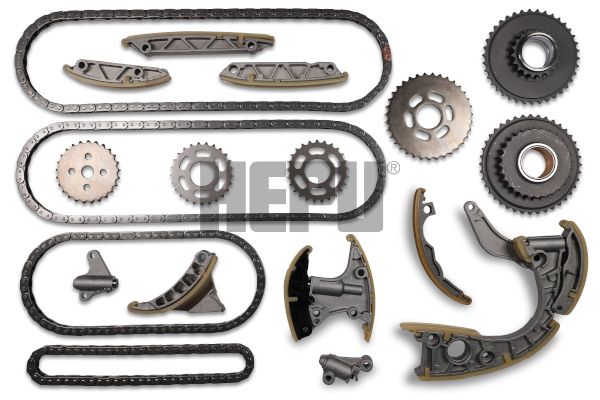 Kit de cadena de distribución HEPU 21-0306 para Audi A4 B8