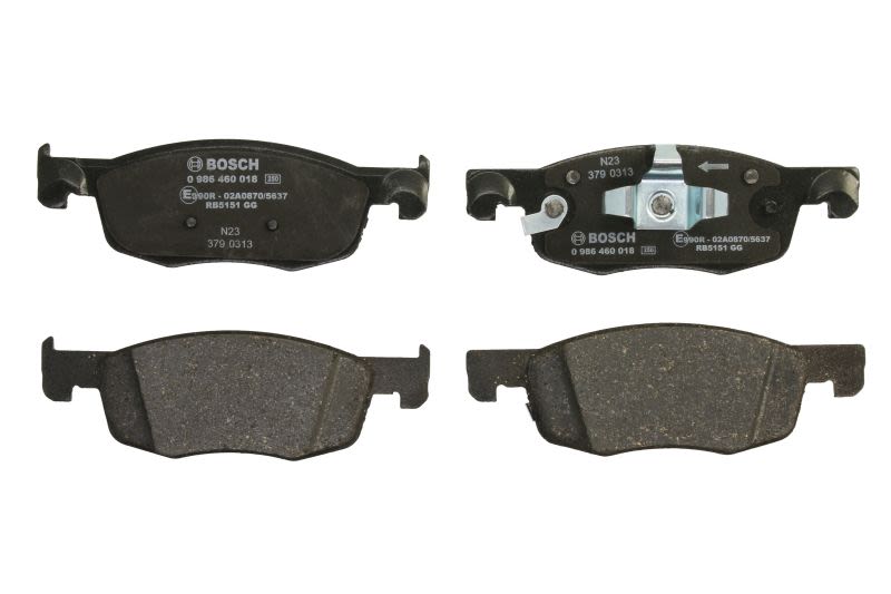Pastillas de freno de disco BOSCH 0 986 460 018 para Toyota Yaris 1.0/1.5/1.5H