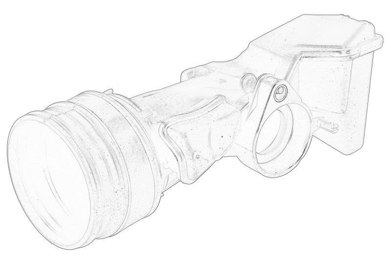 Tubería de admisión de aire OE VW 04C 129 656L para Audi A3
