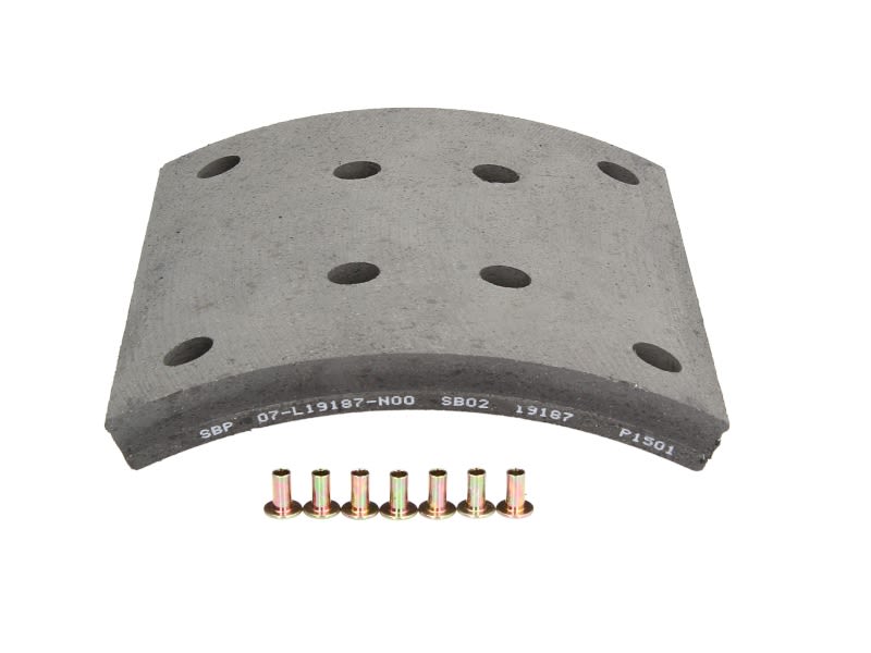 Kit de balatas de freno de tambor SBP 07-L19187-N00 para RVI FR1