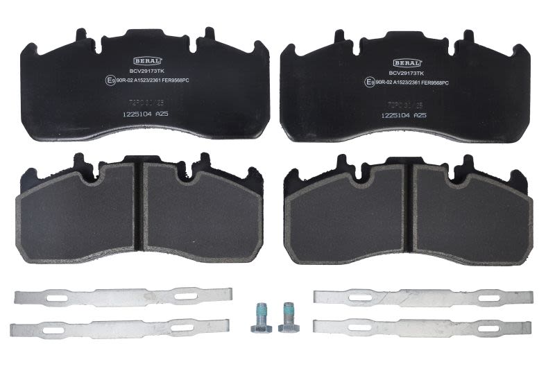 Pastillas de freno de disco BERAL BCV29173TK para Volvo FM