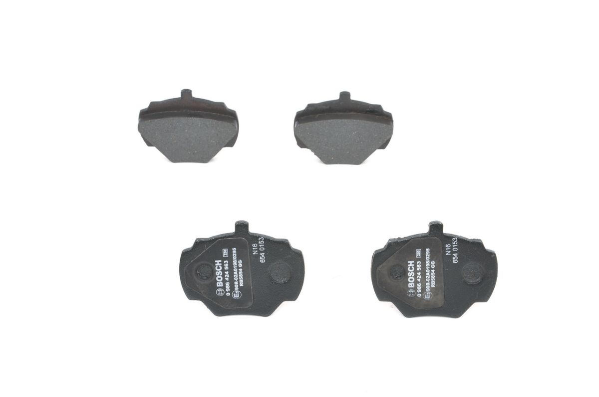 Pastillas de freno de disco BOSCH 0 986 424 563 para Land Rover Defende