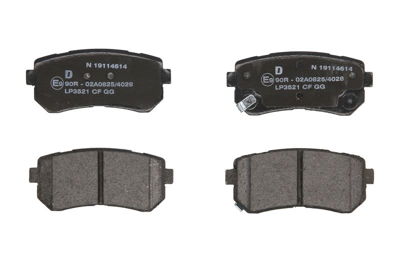 Pastillas de freno de disco DELPHI LP3521 para Hyundai Accent III