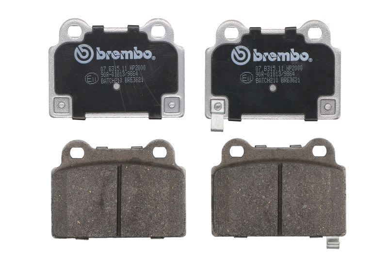 Pastillas de freno de disco BREMBO 07.B315.11 para Mitsubishi Lancer VIII