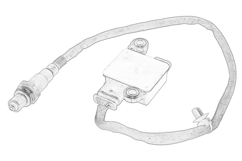 Sensor de partículas OE FORD 2452571 para Ford Fiesta VII
