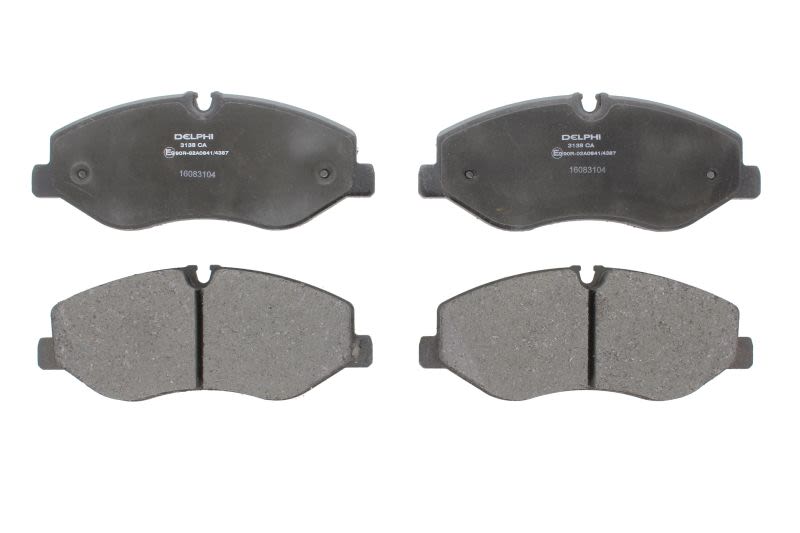 Pastillas de freno de disco DELPHI LP3138 para Mercedes-Benz Marco Polo Camper (W447) 2014-