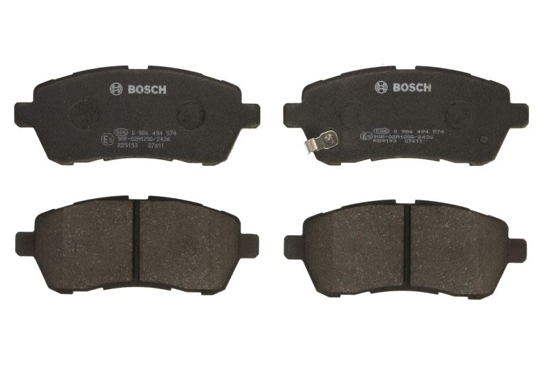 Pastillas de freno de disco BOSCH 0 986 494 574 para Suzuki Swift V