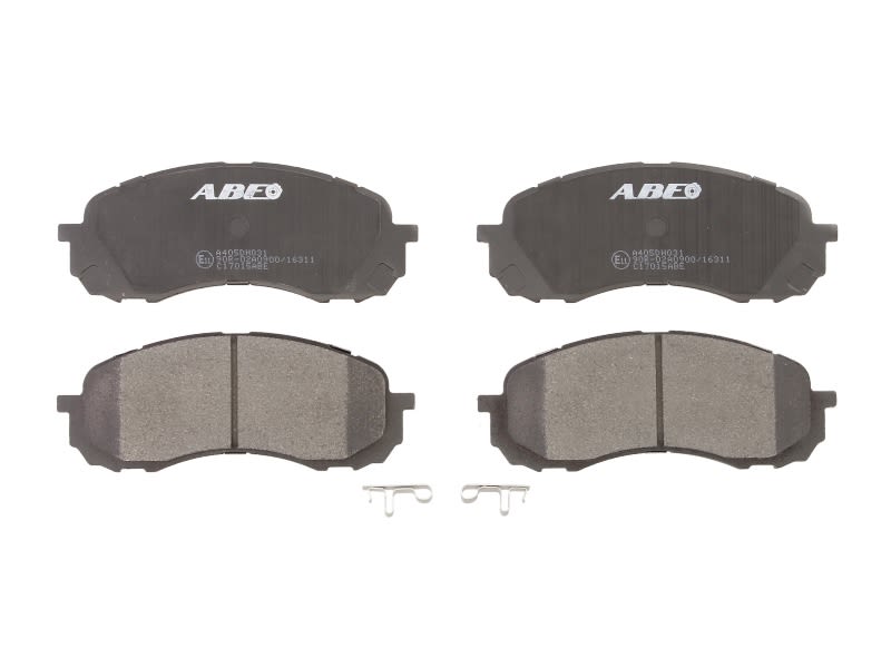 Pastillas de freno de disco ABE C17015ABE para Subaru Imprez