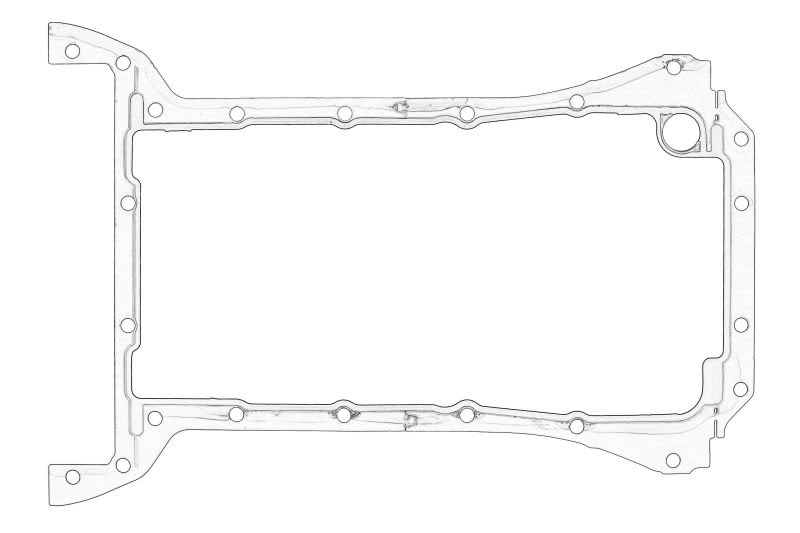 Empaquetadura de cárter de aceite OE CNH 504164360-CNH para Case IH 60